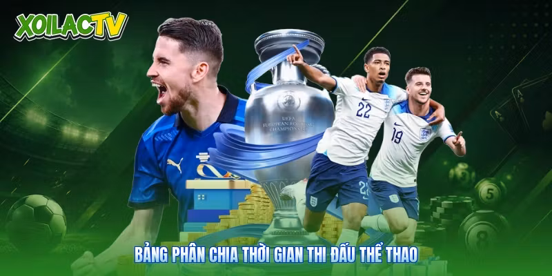 Lịch Bóng Đá | Tra Cứu Dữ Liệu Chuẩn Xác Cùng Xoilac 3 Bảng phân chia thời gian thi đấu thể thao